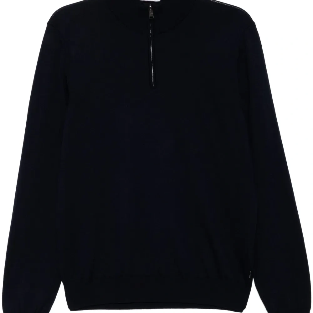 Джемпер с воротником на молнии