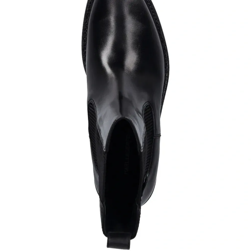 Ботинки со вставками в рубчик