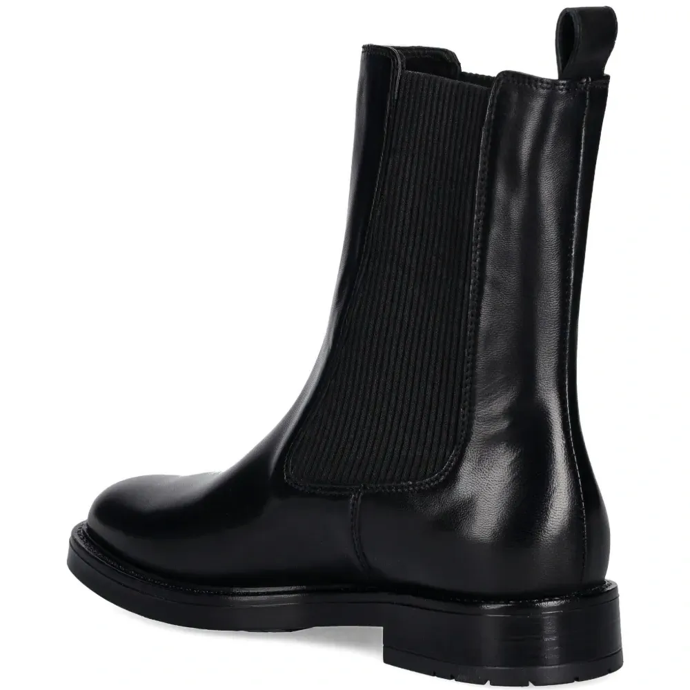 Ботинки со вставками в рубчик