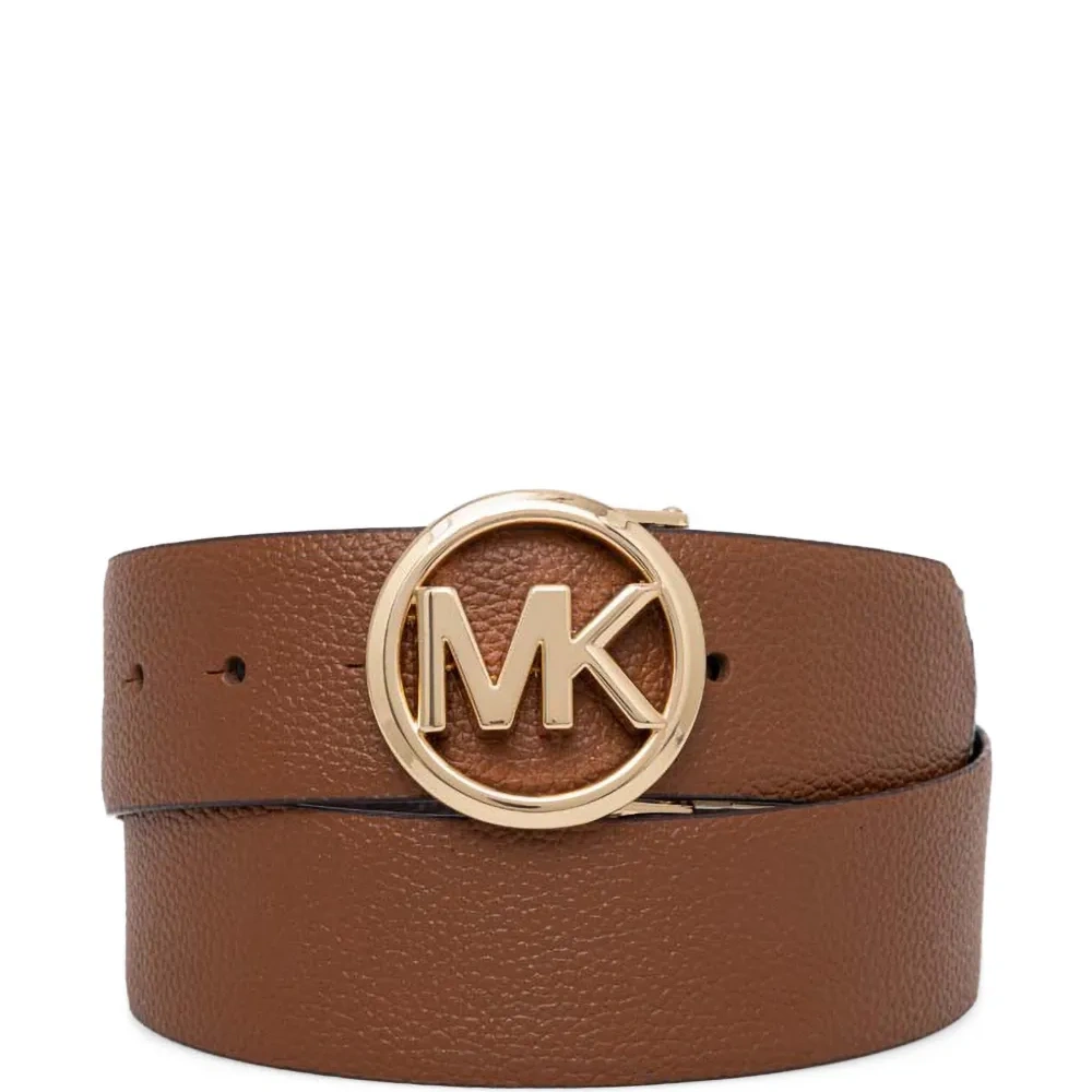 Ремень с пряжкой-логотипом