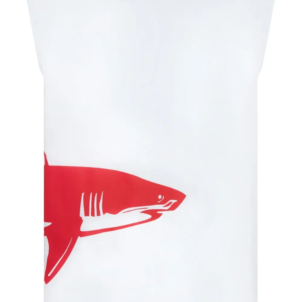 Топ с принтом Shark