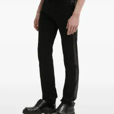 Джинсы с пайетками