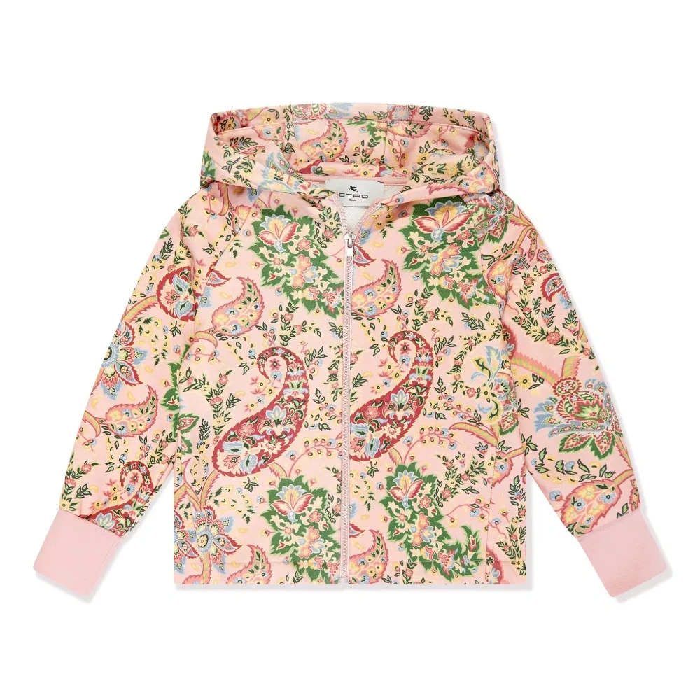 Худи с принтом пейсли