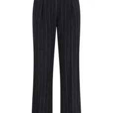 Полосатые брюки строгого кроя Полосатые брюки строгого кроя