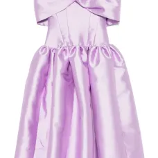 Платье с бантом