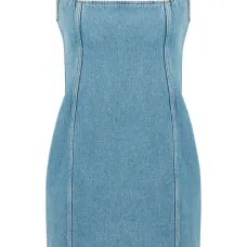 Джинсовое платье мини Джинсовое платье мини