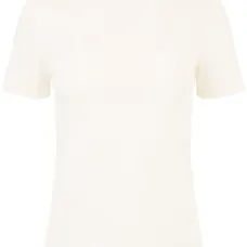 Футболка с глубоким вырезом на спине Футболка с глубоким вырезом на спине