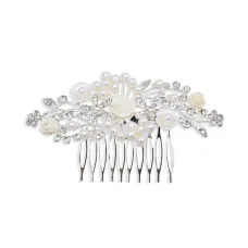 гребень для волос с цветочным декором гребень для волос с цветочным декором