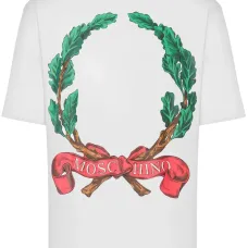 Футболка из джерси с принтом Laurel