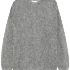 Свитер с круглым вырезом