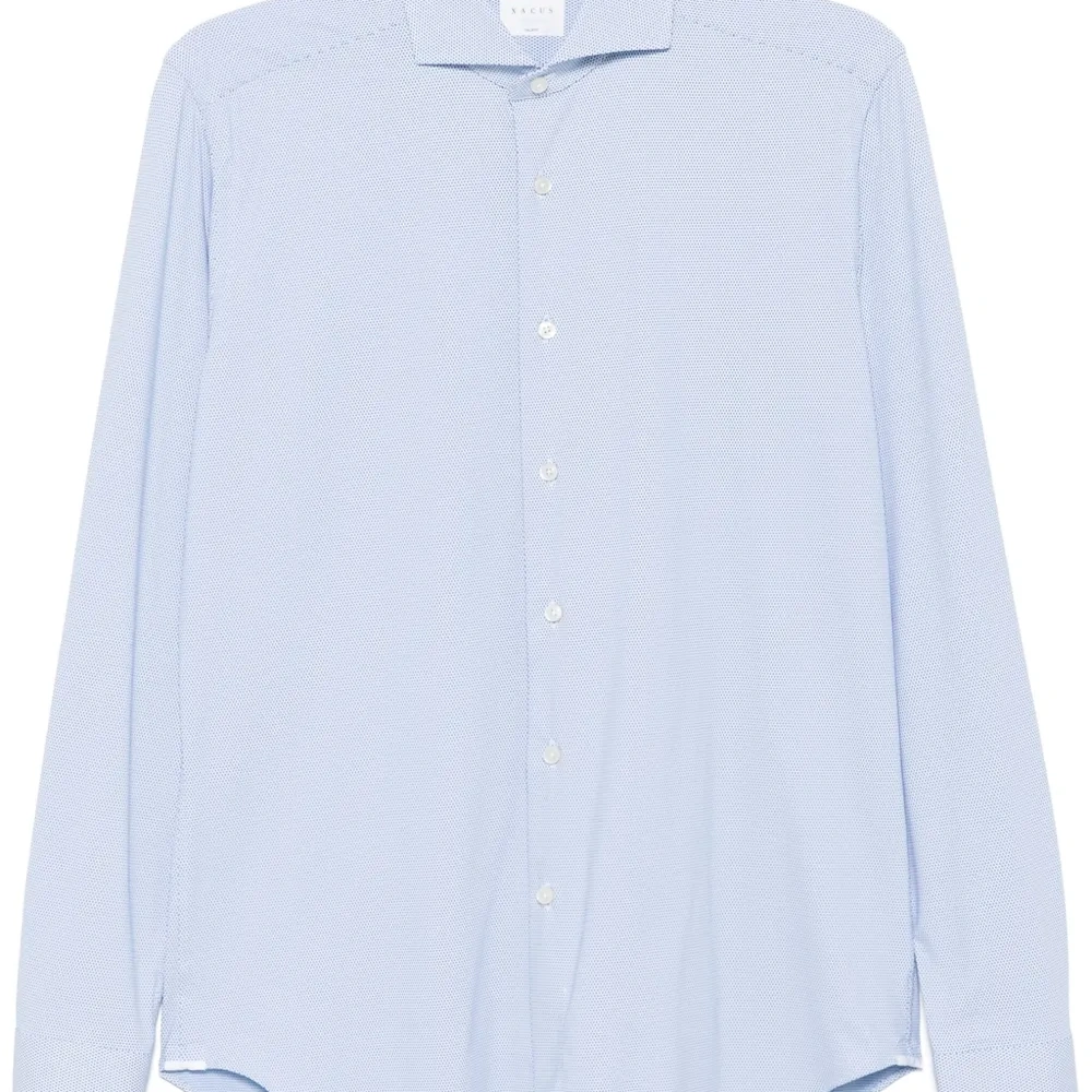 Жаккардовая рубашка с узором