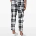 брюки в клетку