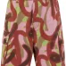 Шорты-бермуды с принтом