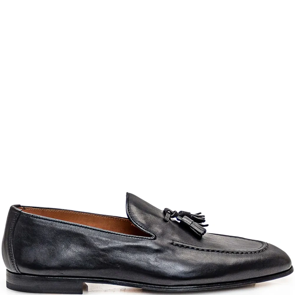 Кожаные лоферы