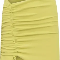 Юбка мини с драпировкой Юбка мини с драпировкой