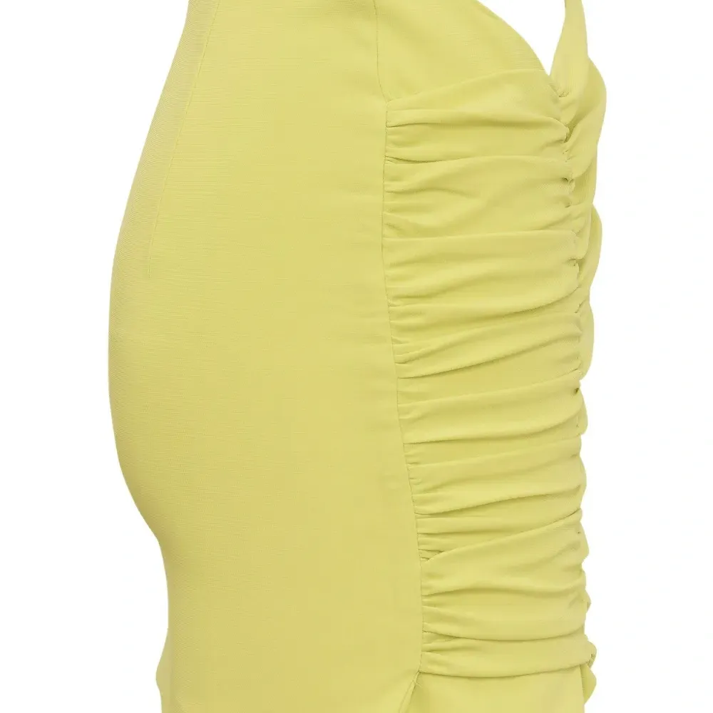 Юбка мини с драпировкой