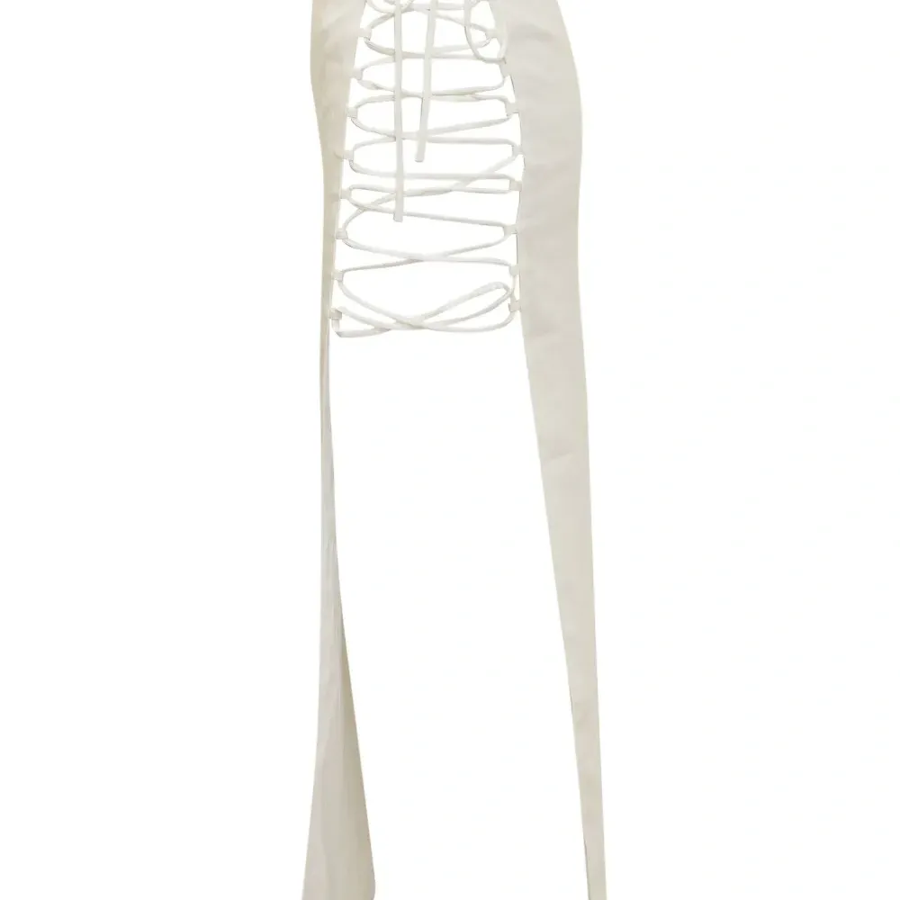 Юбка миди со шнуровкой Юбка миди со шнуровкой