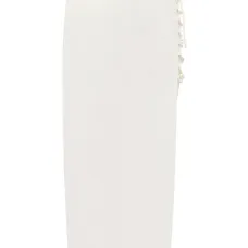 Юбка миди со шнуровкой