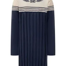 Платье со складками