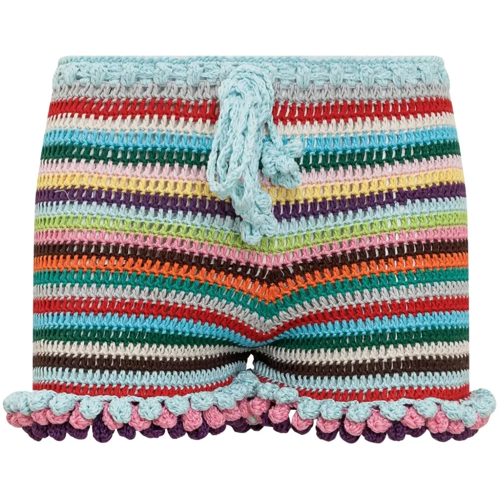 Шорты в технике кроше