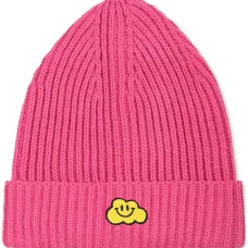 Шапка бини с аппликацией