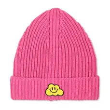 Шапка бини с аппликацией