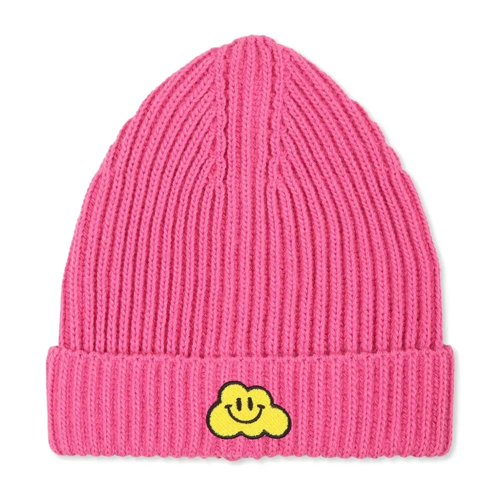 Шапка бини с аппликацией