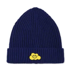 Шапка бини с аппликацией