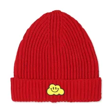 Шапка бини с аппликацией