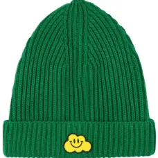 Шапка бини с аппликацией