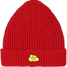 Шапка бини с аппликацией