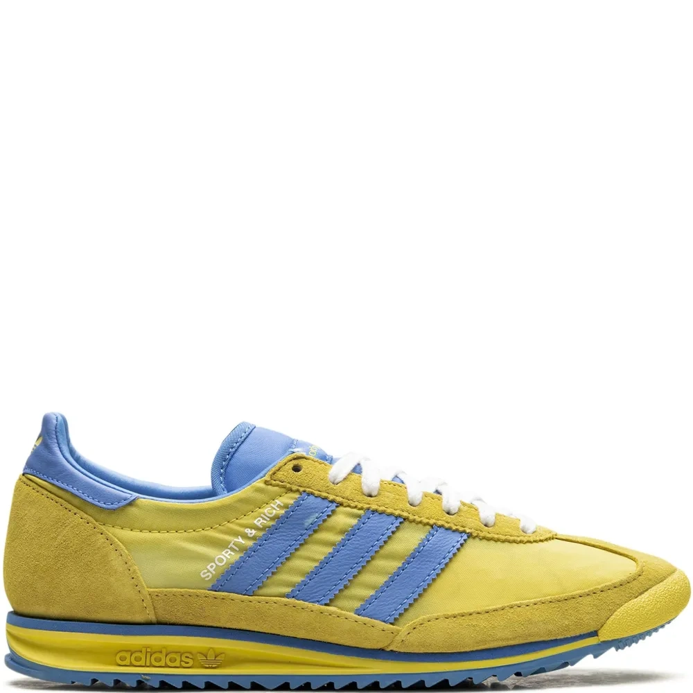 Кроссовки SL72 Sweden Pack - Yellow/Blue из коллаборации со Sporty & Rich