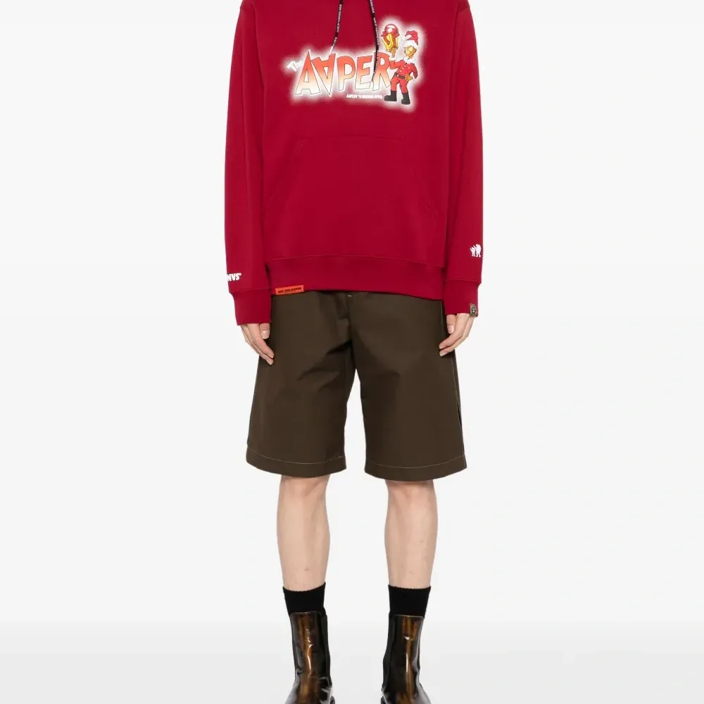 Худи с графичным принтом