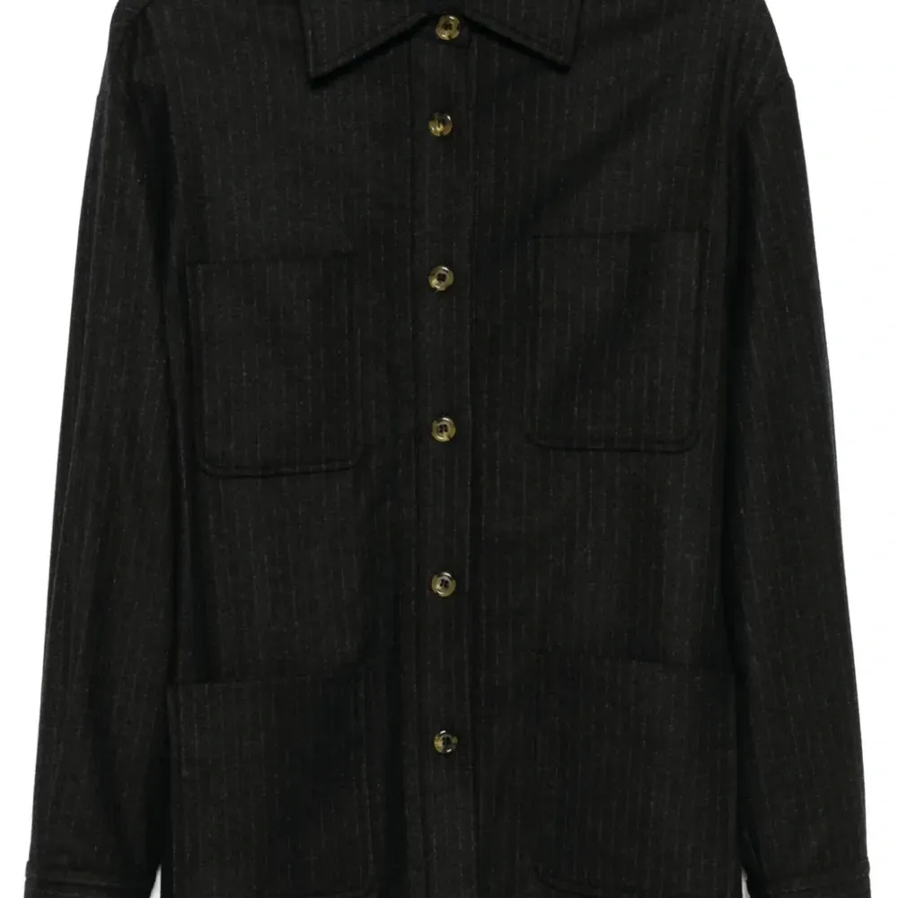 Рубашка в тонкую полоску Рубашка в тонкую полоску