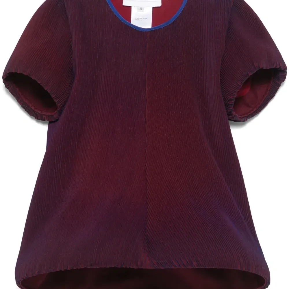 Плиссированный топ