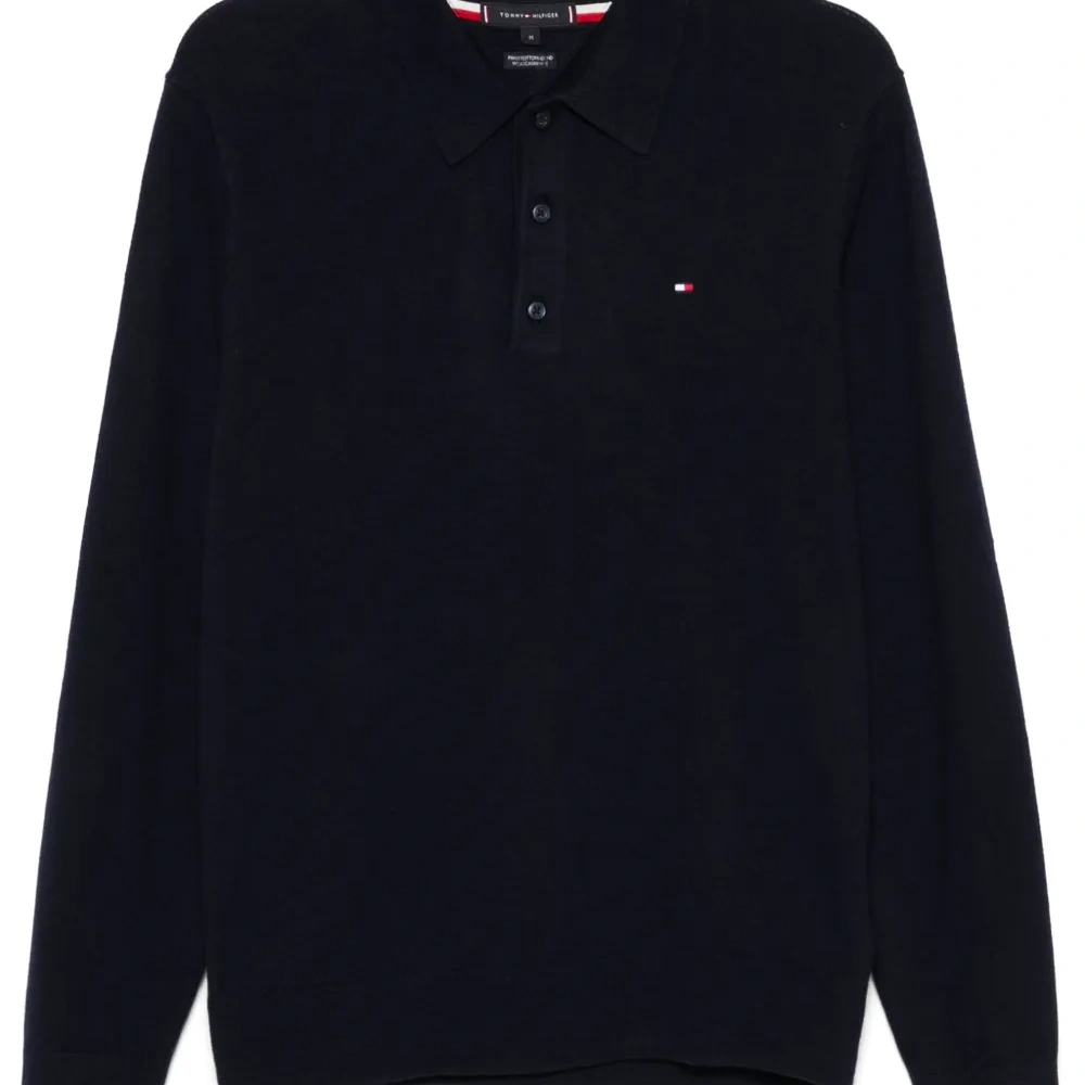 Рубашка поло с вышитым логотипом