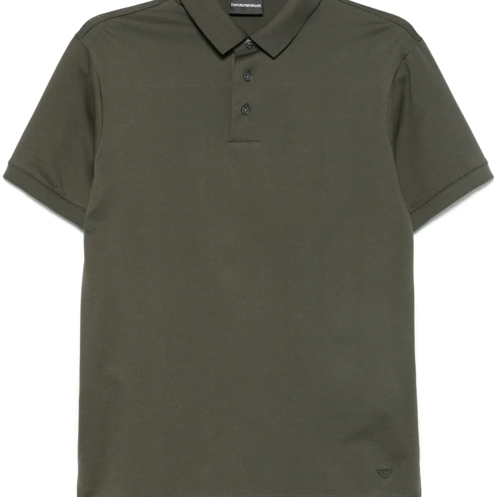 Жаккардовая рубашка поло с узором