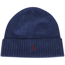 Шерстяная шапка бини Polo Pony