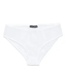 Трусы-брифы с кружевной вставкой Трусы-брифы с кружевной вставкой