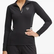 Базовый слой Poursuite с воротником на молнии