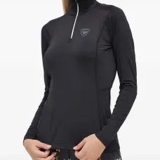 Футболка с половинной молнией