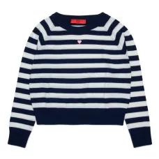 Шерстяной свитер в полоску