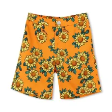 Шорты-бермуды с принтом Sunflower