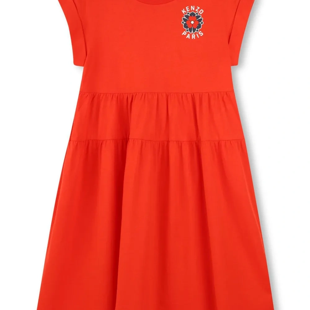 Платье с логотипом