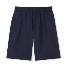 Шорты-бермуды с вышитым логотипом