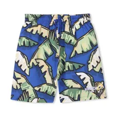 Плавки-шорты с графичным принтом