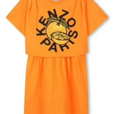 Платье с логотипом