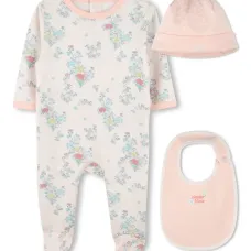 Пижама с цветочным принтом