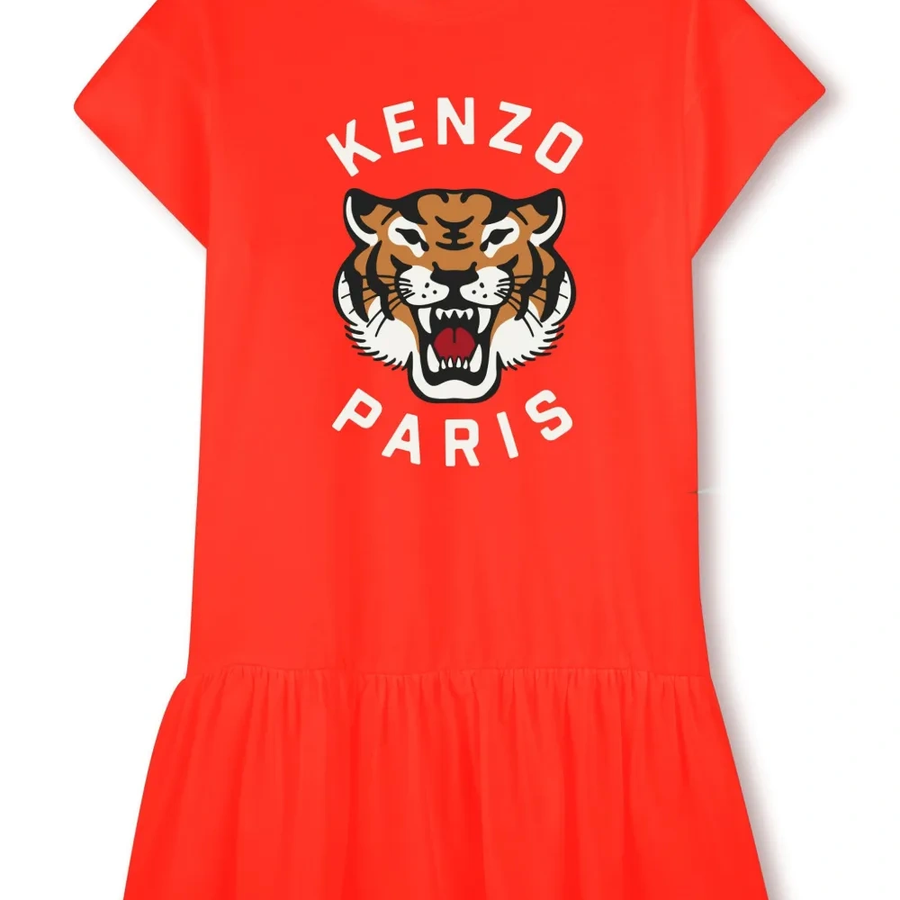 Платье с принтом Tiger