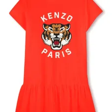 Платье с принтом Tiger